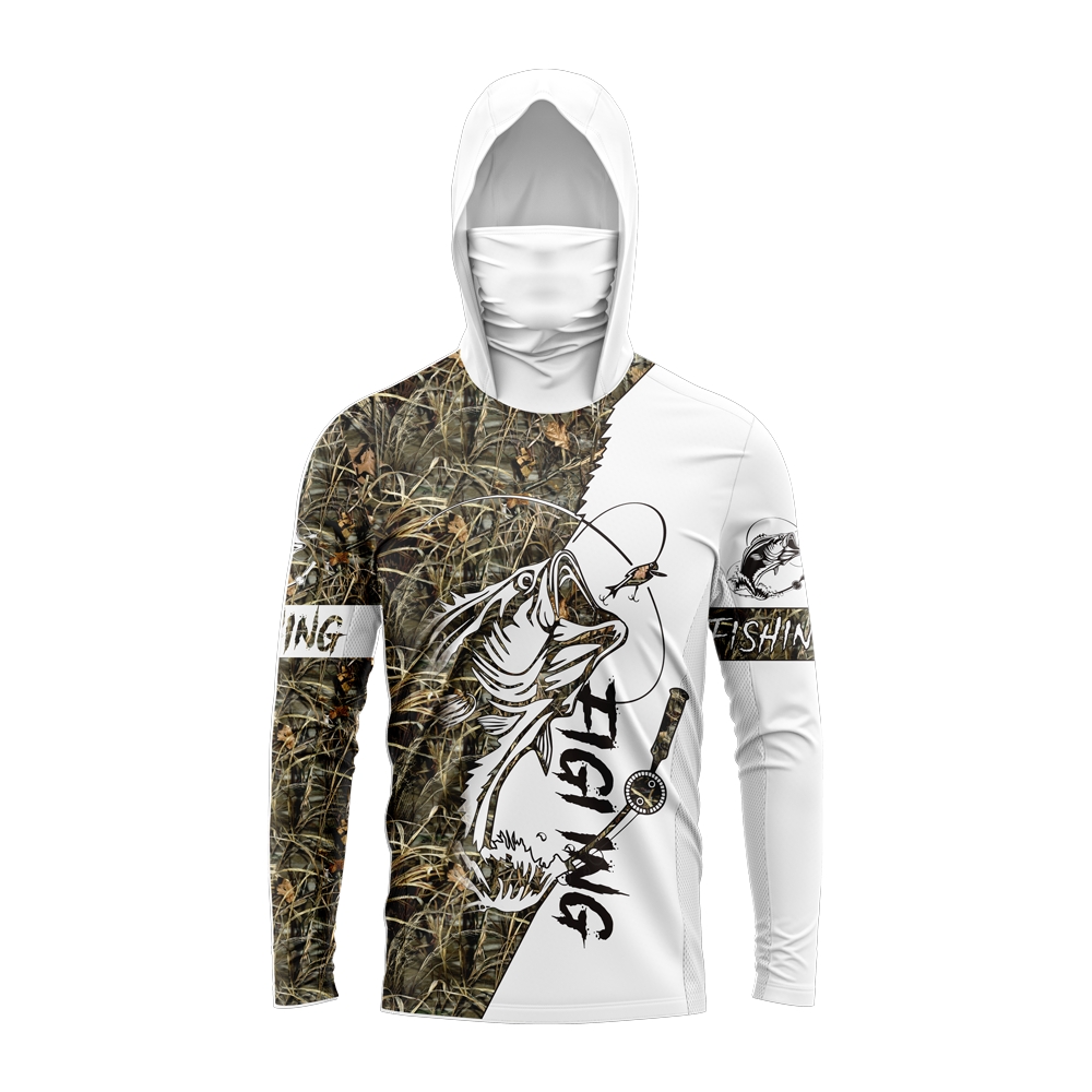 MALFC Men Hood Fishing Shirt l - Fishing Shirt Uv Protection recension och pris