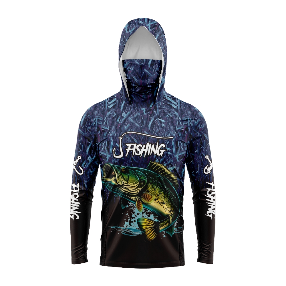 MALFC Men Hood Fishing Shirt l - Fishing Shirt Uv Protection recension och pris