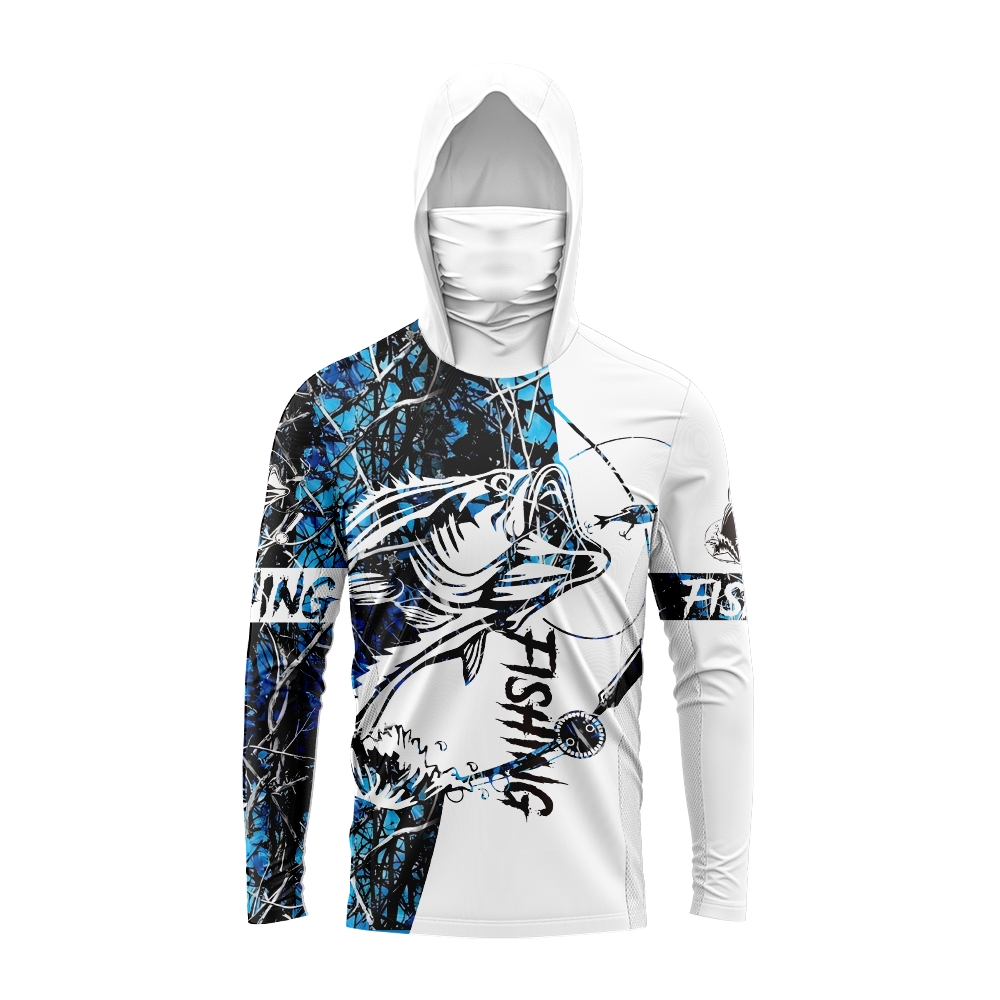 MALFC Men Hood Fishing Shirt l - Fishing Shirt Uv Protection recension och pris