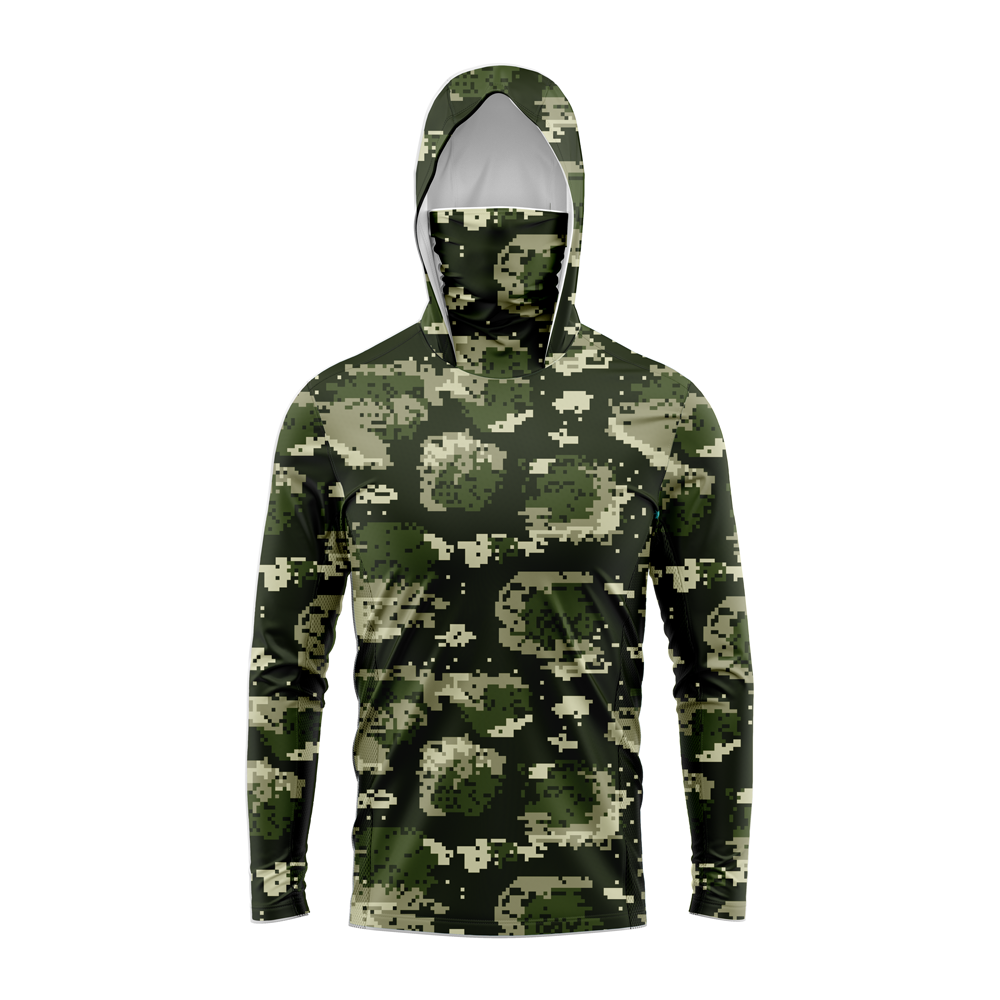 Men Hood Fishing Shirt long sl - Fishing Shirt Uv Protection recension och pris
