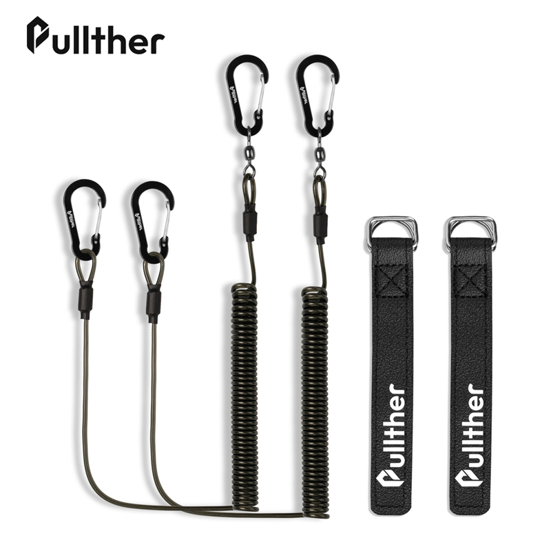 fishing tools Coiled Lanyards  - Fishing Belt recension och pris