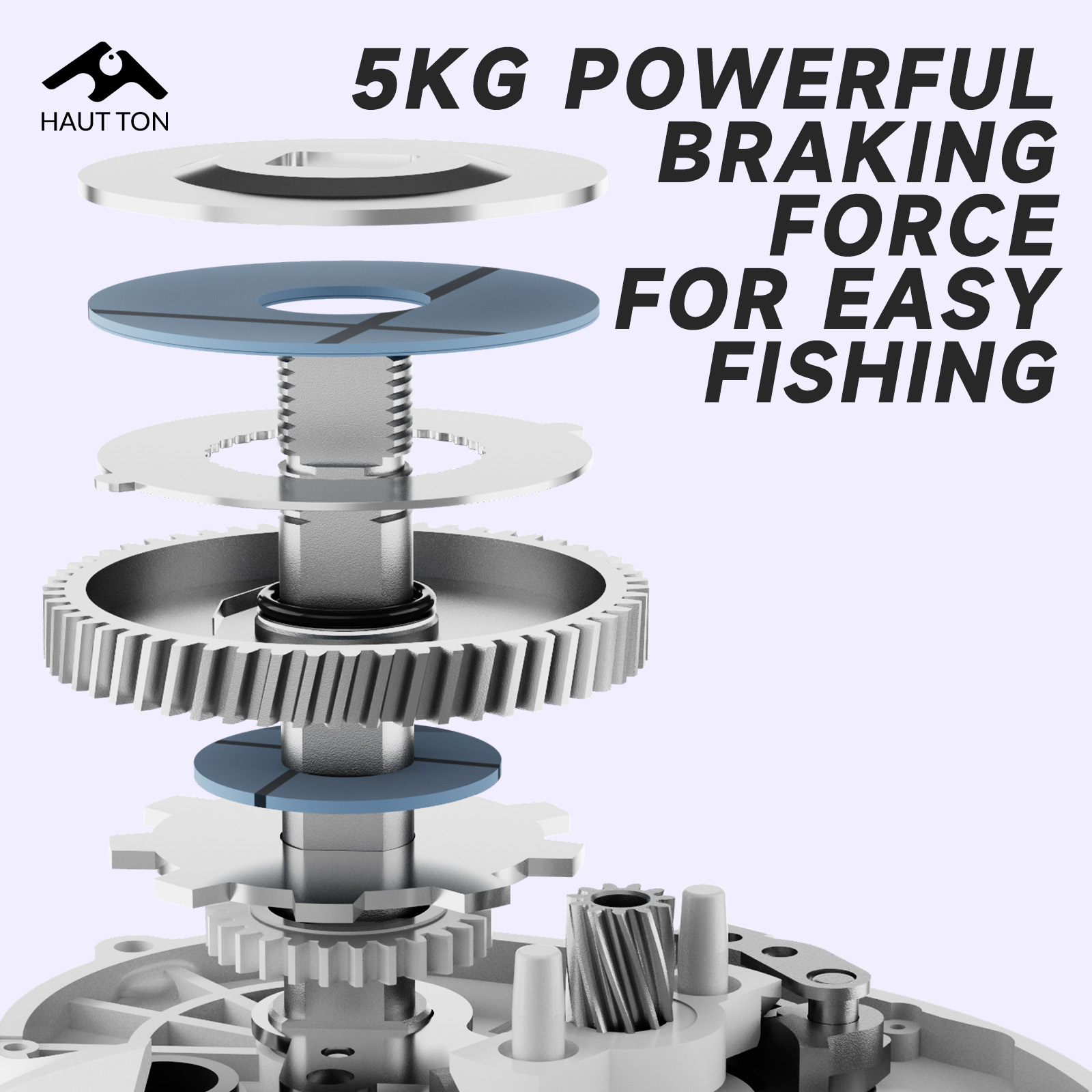 HAUT TON AP200 144G Lightweigh - Kastking Reel Zephyr recension och pris